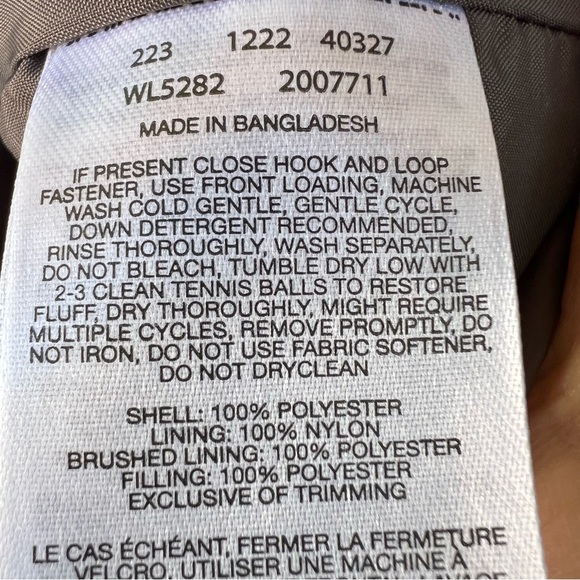 COLUMBIA PUFFECT LONG PUFFER VEST SIZE XL BROWN NWT - Picture 8 of 11